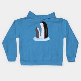 Penguin Pair Kids Hoodie